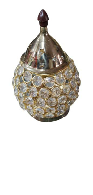 Diya With Round Cover