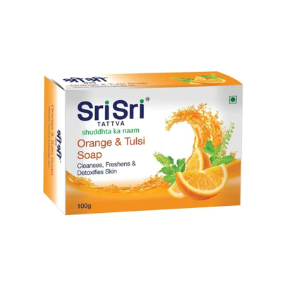 Picture of Orange & Tulsi Soap 100 gm