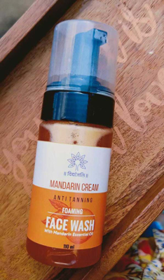 MANDARIN CREAM - ANTI TAN  FACEWASH