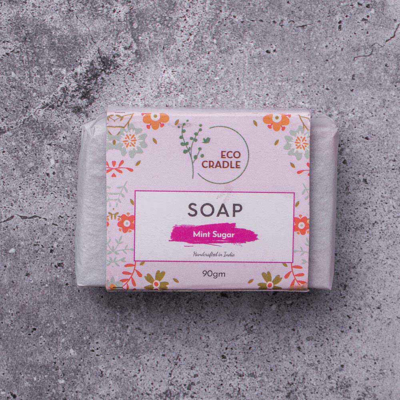 Mint Sugar Soap Eco Cradle
