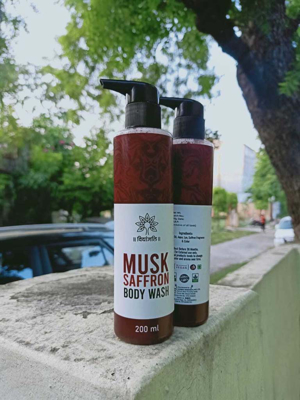 Body Wash Musk Saffron