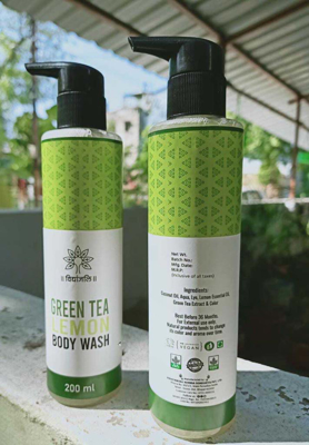 Body Wash Green Tea and Lemon