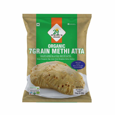 seven grain methi atta