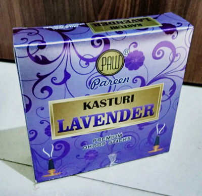 Parin Kasturi Levendar Premium Dhoop Stick