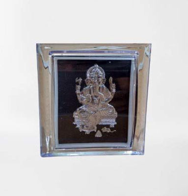 Silver Plated Small Ganpati