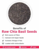 Raw Chia Basil Seeds