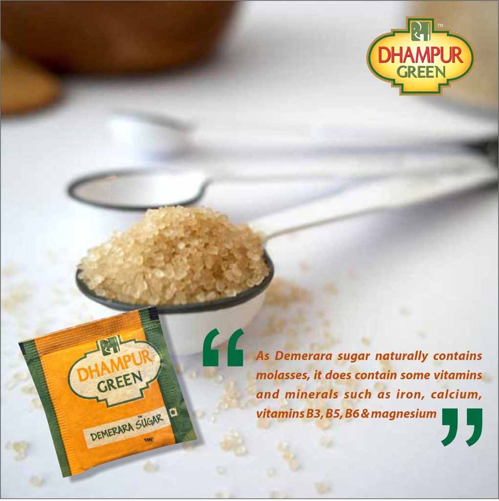 Buy demerara sugar sachet from dhampur sugar