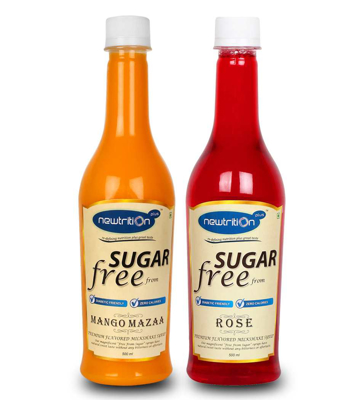 Mango and Rose  Sugar Free Syrup