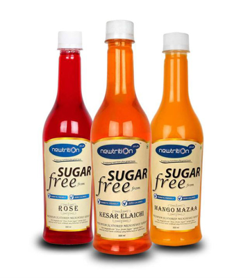 Rose - Mango - Kesar - Sugar Free Syrup