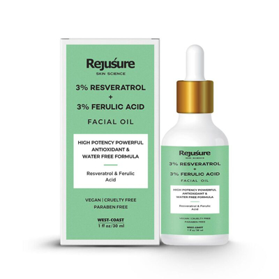 Resveratrol and Ferulic Acid Facial Oil