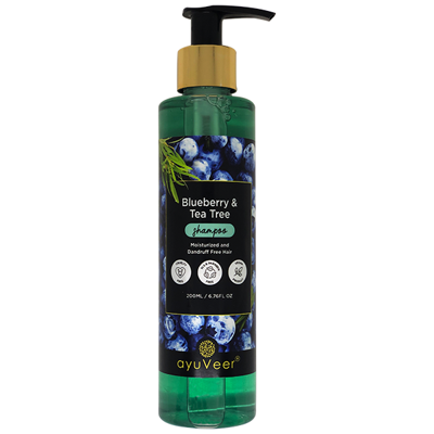 Picture of Blueberry and Tea Tree SLS and Paraben Free Shampoo  – 200 ml