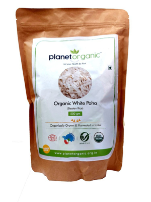 Organic White Rice Poha