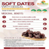 Soft dates With Seeds