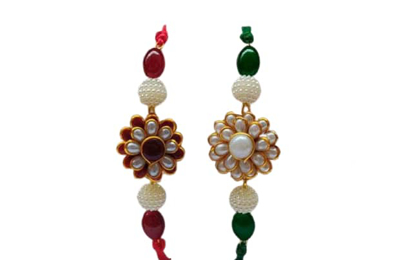 Kundan Rakhi_Jain Marketplace