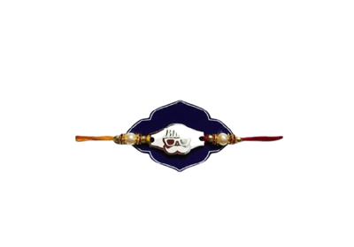 Bhai pure silver rakhi_Jain Marketplace