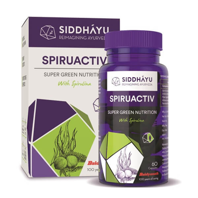 Picture of SIDDHAYU SPIRUACTIV 60 TABS