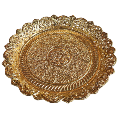 Picture of Heavy Nakshi Thaali - Size: 7" - 210gm