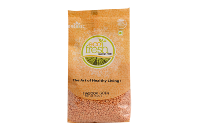 Picture of Ecofresh Masoor Whole Gota/ Red Lentil (Skin Less) - 500gm