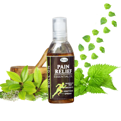 Picture of Herby Pain Reliever Roll on - Essential Oil - 25ml