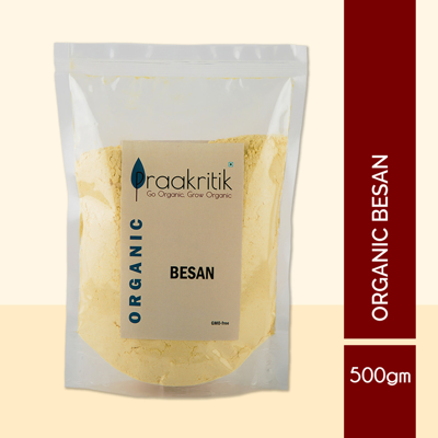 Picture of Praakritik Organic Besan Flour - 500gm