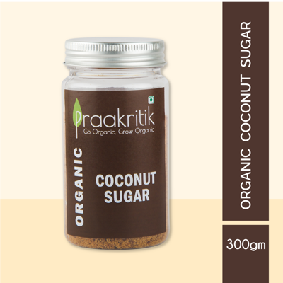 Picture of Praakritik Organic Coconut Sugar - 300gm