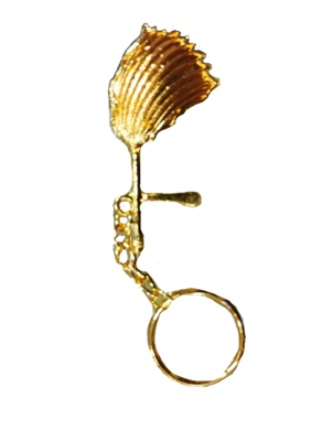 Picture of Oogho keychain (Gold ) - 50 Gm